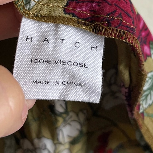 Hatch Maternity Alana Floral Long Sleeve Top Size 0 XS - Picture 7 of 7